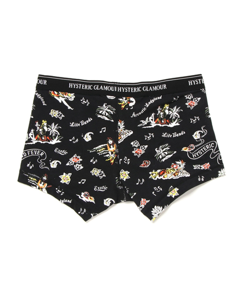 HYSTERIC GLAMOUR(ヒステリックグラマー)の「総柄 BOXER BRIEF(ボクサーパンツ・メンズ・ブラック系その他/レッド系その他/グリーン系カモフラージュ/グレー系その他・FREE)」の5枚目の写真
