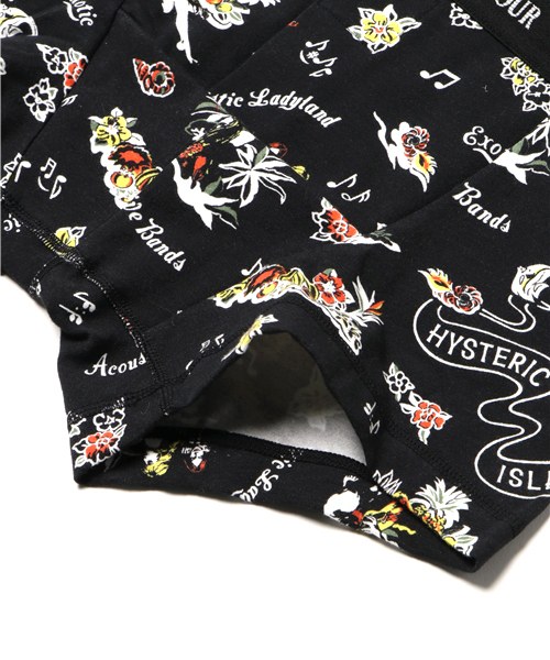 HYSTERIC GLAMOUR(ヒステリックグラマー)の「総柄 BOXER BRIEF(ボクサーパンツ・メンズ・ブラック系その他/レッド系その他/グリーン系カモフラージュ/グレー系その他・FREE)」の7枚目の写真