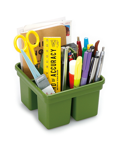 PENCO（ペンコ）の「penco ペンコ ストレージキャディ スタッキング 収納ケース (S)（収納グッズ・レディース・ブラック/ホワイト/イエロー/オレンジ/ライトブルー/ネイビー/グリーン/クリア/ベージュ/シルバー・FREE）」の21枚目の写真