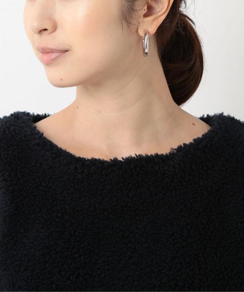 BEAUTY&YOUTH UNITED ARROWS（ビューティーアンドユースユナイテッドアローズ）の「BY∴ ボアバックジッププルオーバー ◆（その他トップス・レディース・ベージュ/ネイビー/オレンジ・FREE）」の14枚目の写真