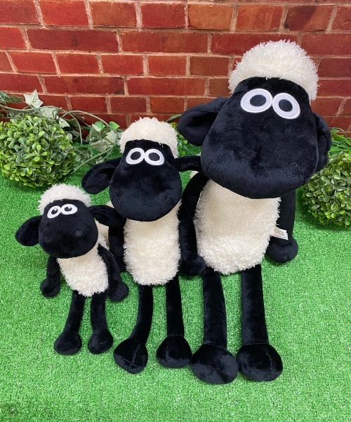 nici（ニキ）の「NICI/ STS ひつじのショーン ぬいぐるみ 25㎝（おもちゃ・レディース・ホワイト×ブラック・ONE SIZE）」の6枚目の写真