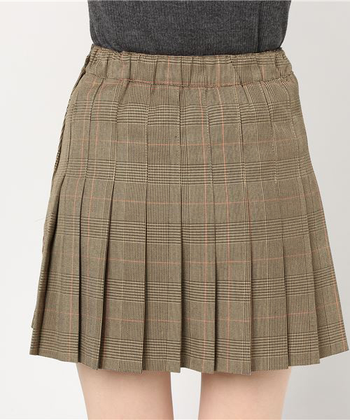WEGO（ウィゴー）の「WEGO/チェックプリーツミニスカート（スカート・レディース・ベージュ系その他2/ブラウン系その他/ブラック系その他2/グレー系その他・SMALL/MEDIUM）」の8枚目の写真