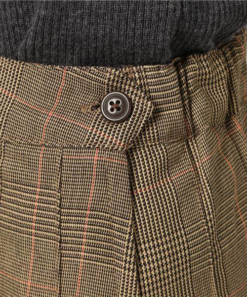 WEGO（ウィゴー）の「WEGO/チェックプリーツミニスカート（スカート・レディース・ベージュ系その他2/ブラウン系その他/ブラック系その他2/グレー系その他・SMALL/MEDIUM）」の10枚目の写真