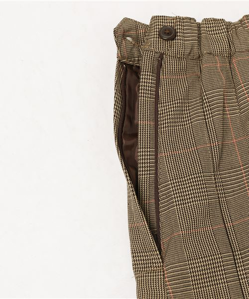 WEGO（ウィゴー）の「WEGO/チェックプリーツミニスカート（スカート・レディース・ベージュ系その他2/ブラウン系その他/ブラック系その他2/グレー系その他・SMALL/MEDIUM）」の9枚目の写真