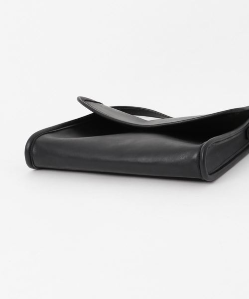 WEGO（ウィゴー）の「WEGO/フラップレトロサコッシュ（ショルダーバッグ・メンズ・ブラック/ブラウン・FREE）」の5枚目の写真