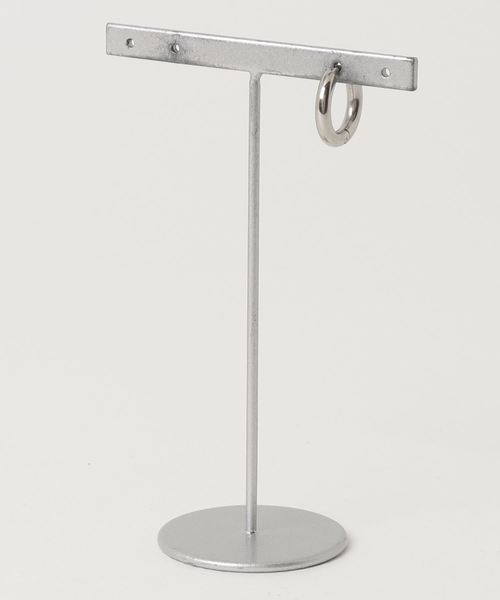 JACKROSE(ジャックローズ)の「パイプリングピアス 小(ピアス(片耳用)・メンズ・シルバー/ブラック/ゴールド・FREE)」の2枚目の写真