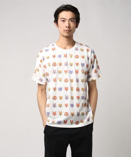gym master(ジムマスター)の「gym master/ジムマスター ハッピーペイントTEE(Tシャツ/カットソー・メンズ・その他1/その他2/その他3/ホワイト/その他4/オレンジ・LARGE/MEDIUM)」の1枚目の写真