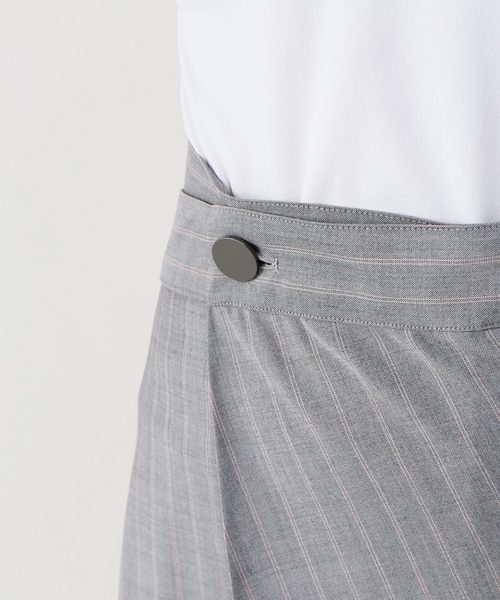 MIHARAYASUHIRO（ミハラヤスヒロ）の「mihara stripe skirt stylept（その他パンツ・レディース・チャコールグレー/ネイビー・SMALL/MEDIUM）」の10枚目の写真
