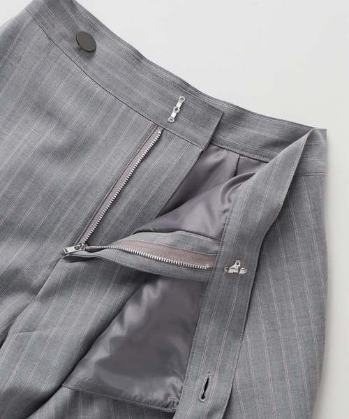 MIHARAYASUHIRO（ミハラヤスヒロ）の「mihara stripe skirt stylept（その他パンツ・レディース・チャコールグレー/ネイビー・SMALL/MEDIUM）」の13枚目の写真