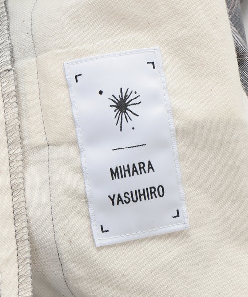 MIHARAYASUHIRO（ミハラヤスヒロ）の「mihara stripe skirt stylept（その他パンツ・レディース・チャコールグレー/ネイビー・SMALL/MEDIUM）」の15枚目の写真