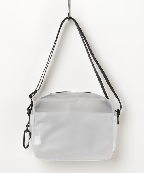 WEGO（ウィゴー）の「WEGO/スクエアミニショルダーバッグ（ショルダーバッグ・メンズ・ブラック/ブラック系その他/ホワイト系その他・FREE）」の4枚目の写真