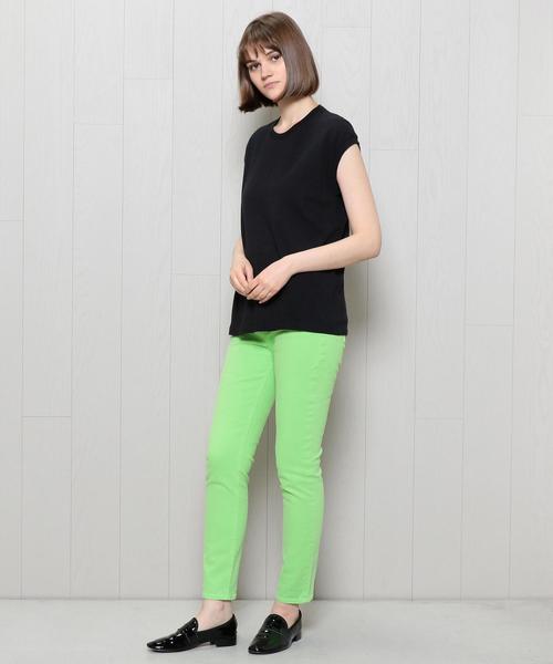 AURALEE(オーラリー)の「<AURALEE>SEAMLESS NO SLLEVE T-SHIRT/Tシャツ.(Tシャツ/カットソー・レディース・ホワイト/ブラック/ベージュ・1)」の7枚目の写真