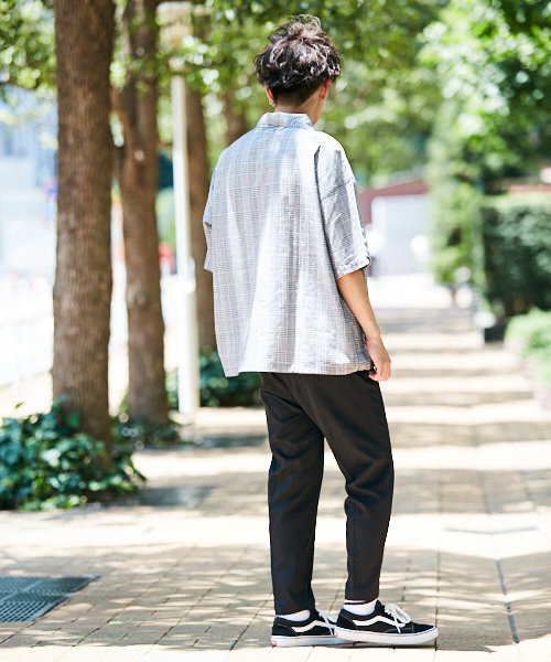 kutir（クティール）の「assort tapered PT / 柄アソート　テーパードパンツ（その他パンツ・メンズ・グレー/ブラック/ライトグレー/ベージュ・MEDIUM/SMALL/LARGE）」の8枚目の写真