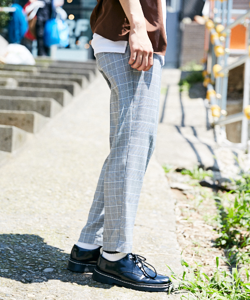 kutir（クティール）の「assort tapered PT / 柄アソート　テーパードパンツ（その他パンツ・メンズ・グレー/ブラック/ライトグレー/ベージュ・MEDIUM/SMALL/LARGE）」の9枚目の写真