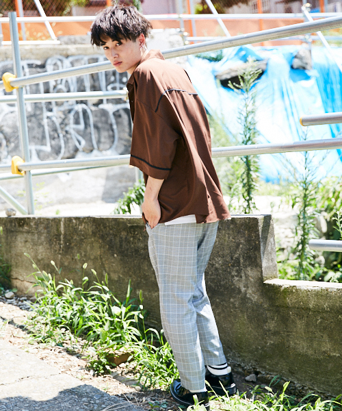 kutir（クティール）の「assort tapered PT / 柄アソート　テーパードパンツ（その他パンツ・メンズ・グレー/ブラック/ライトグレー/ベージュ・MEDIUM/SMALL/LARGE）」の12枚目の写真