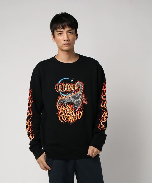 MARCELO BURLON（マルセロ・バーロン）の「MARCELO BURLON “SCORPIO”ロングスリーブTシャツ（Tシャツ/カットソー・メンズ・ブラック・MEDIUM/LARGE）」の10枚目の写真