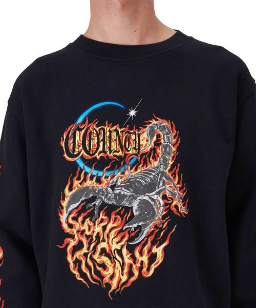 MARCELO BURLON（マルセロ・バーロン）の「MARCELO BURLON “SCORPIO”ロングスリーブTシャツ（Tシャツ/カットソー・メンズ・ブラック・MEDIUM/LARGE）」の7枚目の写真