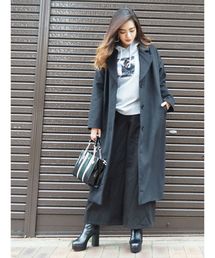 BIGシルエットルーズコート