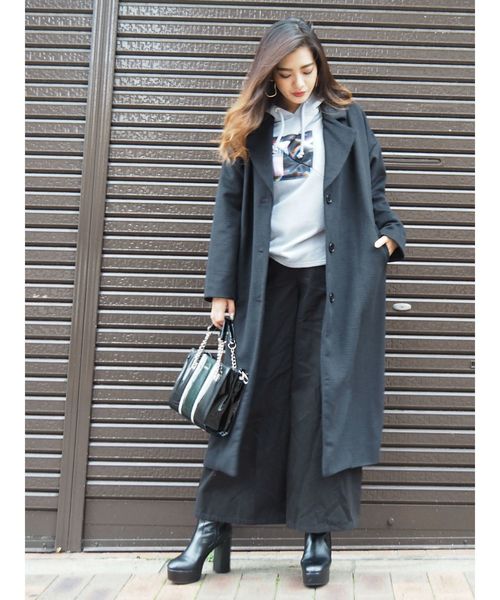 セール】BIGシルエットルーズコート（その他アウター）｜EVRIS  