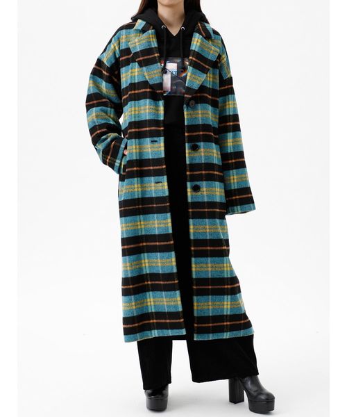 EVRIS(エヴリス)の「BIGシルエットルーズコート(その他アウター・レディース・ブラック/グレー/ブルー・FREE)」の11枚目の写真