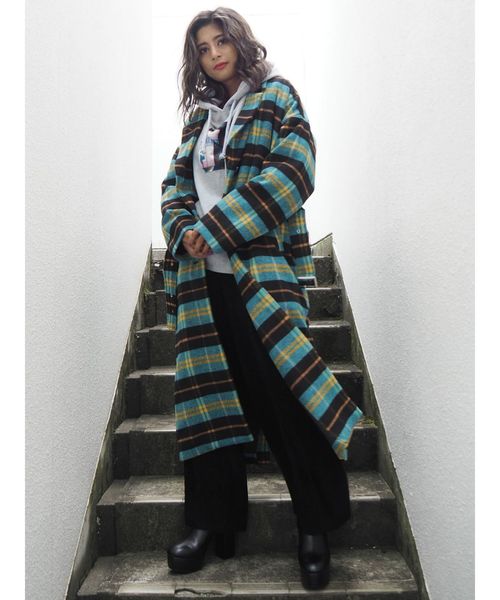 セール】BIGシルエットルーズコート（その他アウター）｜EVRIS  