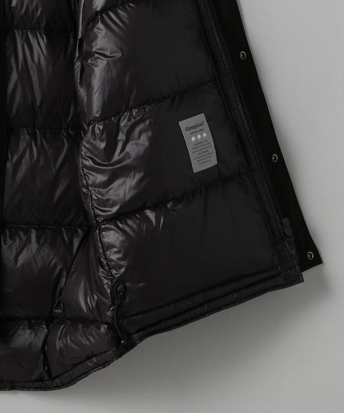 UNITED ARROWS（ユナイテッドアローズ）の「＜GYMPHLEX（ジムフレックス）＞ ビッグ ダウンジャケット 2018FW†（ダウンジャケット/コート・レディース・グレー/ブラック・FREE）」の5枚目の写真