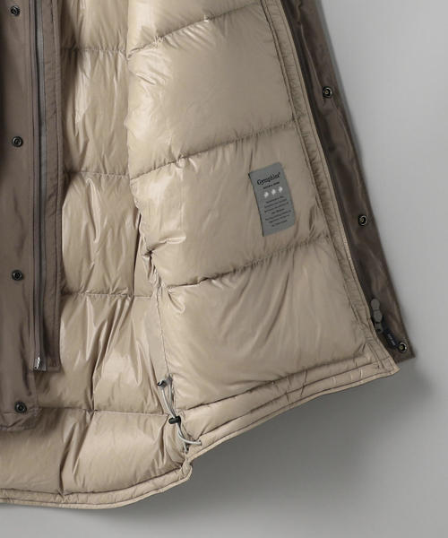 UNITED ARROWS（ユナイテッドアローズ）の「＜GYMPHLEX（ジムフレックス）＞ ビッグ ダウンジャケット 2018FW†（ダウンジャケット/コート・レディース・グレー/ブラック・FREE）」の3枚目の写真