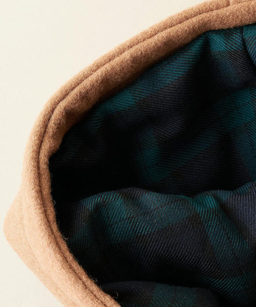 green label relaxing(グリーンレーベルリラクシング)の「【ジュニア】メルトンダッフルコート(ダッフルコート・キッズ・ネイビー/ベージュ・145/155)」の11枚目の写真