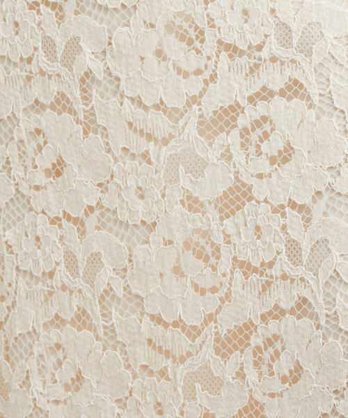 green label relaxing(グリーンレーベルリラクシング)の「KFC レース ロング スカート ◆(スカート・レディース・ネイビー/オフホワイト/ピンク・38/36)」の18枚目の写真