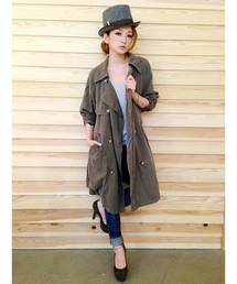 Ungrid |  ﾙｰｽﾞﾄﾚﾝﾁｺｰﾄ (トレンチコート)