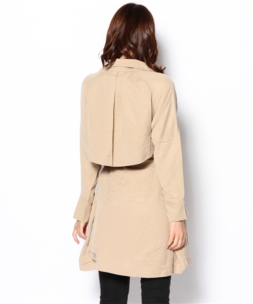 Ungrid（アングリッド）の「 ﾙｰｽﾞﾄﾚﾝﾁｺｰﾄ （トレンチコート・レディース・ベージュ/カーキ/キャメル・MEDIUM/SMALL）」の6枚目の写真