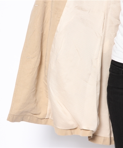 Ungrid（アングリッド）の「 ﾙｰｽﾞﾄﾚﾝﾁｺｰﾄ （トレンチコート・レディース・ベージュ/カーキ/キャメル・MEDIUM/SMALL）」の12枚目の写真