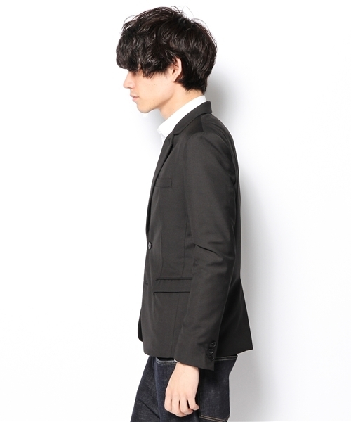 WHO'S WHO gallery(フーズフーギャラリー)の「T/RテーラードJKT(テーラードジャケット・メンズ・グレー/ブラック・MEDIUM/LARGE)」の10枚目の写真