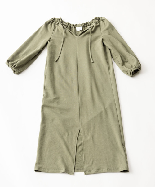 ワンピース MIXXDAVID / LONG SWEAT ONEPIECE ロングスウェットワンピース
