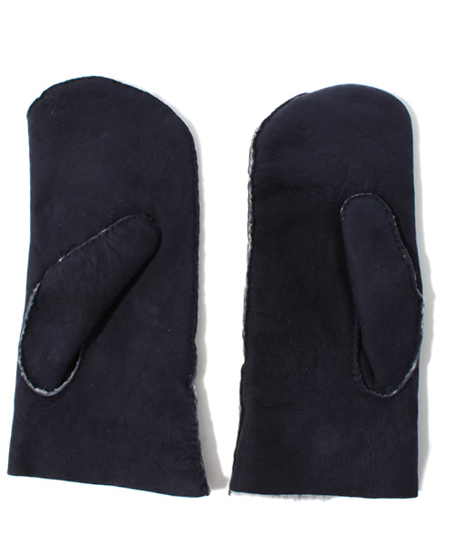 BEAUTY&YOUTH UNITED ARROWS（ビューティーアンドユースユナイテッドアローズ）の「＜DEMI＞ MOUTON GLOVE/手袋 ◆§1（手袋・メンズ・ブラウン/ダークブラウン/ネイビー・8 1/2）」の4枚目の写真