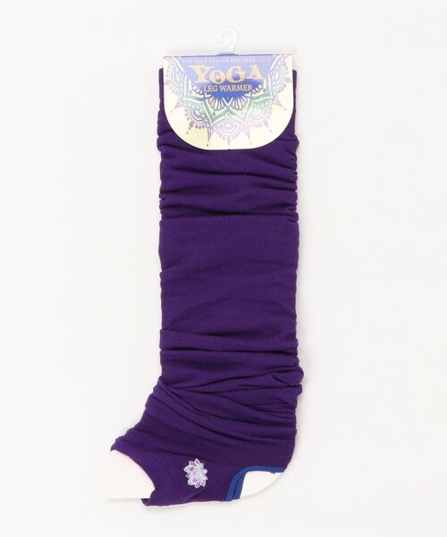 チャイハネ（チャイハネ）の「【チャイハネ】ワンポイント刺繍レッグウォーマー（レッグウォーマー・レディース・パープル/ネイビー/グレー/ピンク/ターコイズブルー/オレンジ/カーキ/キャメル・FREE）」の5枚目の写真