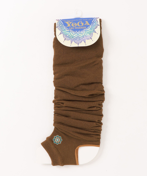 チャイハネ（チャイハネ）の「【チャイハネ】ワンポイント刺繍レッグウォーマー（レッグウォーマー・レディース・パープル/ネイビー/グレー/ピンク/ターコイズブルー/オレンジ/カーキ/キャメル・FREE）」の6枚目の写真