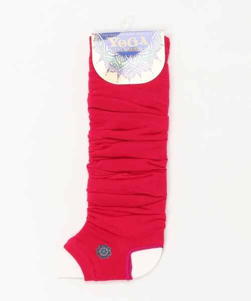 チャイハネ（チャイハネ）の「【チャイハネ】ワンポイント刺繍レッグウォーマー（レッグウォーマー・レディース・パープル/ネイビー/グレー/ピンク/ターコイズブルー/オレンジ/カーキ/キャメル・FREE）」の7枚目の写真