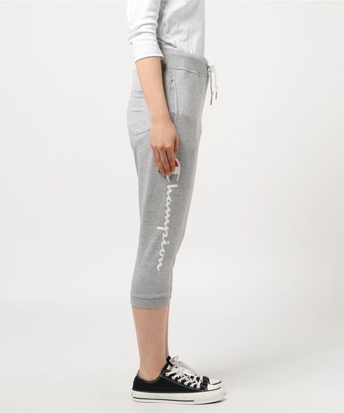 Champion（チャンピオン）の「チャンピオン Champion 3/4 LENGTH SWEAT PANT CW-PS203（スウェットパンツ・レディース・ネイビー/グレー・M/L/S）」の3枚目の写真