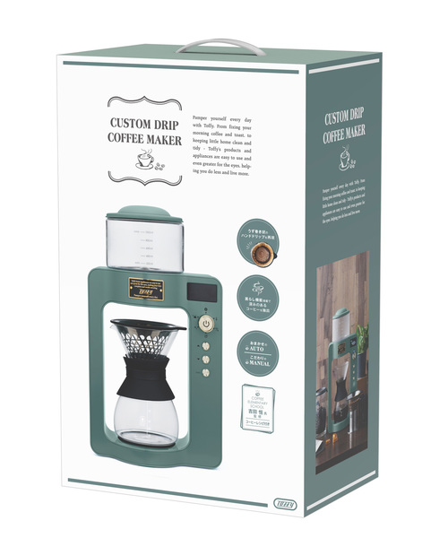 Toffy（トフィー）の「【Toffy/トフィー】 カスタムドリップコーヒーメーカー（キッチン家電・メンズ・ブラック/グリーン・FREE）」の11枚目の写真