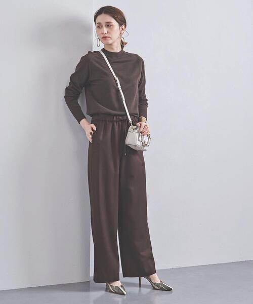 UNITED ARROWS（ユナイテッドアローズ）の「UWSC W/N イージーパンツ†（その他パンツ・レディース・オフホワイト/ダークグレー/ベージュ/ネイビー/グレー/その他5/その他1/その他3/ダークブラウン・36/38）」の21枚目の写真