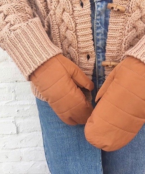 CONTROL FREAK / CTFK（コントロールフリーク）の「ControlFreak(コントロールフリーク)ダウン風ミトン（手袋・レディース・ブラック/レッド/カーキ/ブルー/キャメル・FREE）」の11枚目の写真