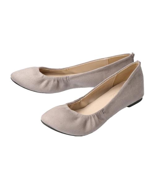 AMERICAN HOLIC（アメリカンホリック）の「インヒールソフトバレエ　＊（パンプス・レディース・ライトグレー/ブラック/ネイビー・S/M/L）」の9枚目の写真