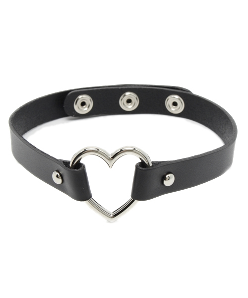 WEGO（ウィゴー）の「WEGO/ハートリングチョーカー（ネックレス・レディース・ホワイト/ブラック/ピンク/レッド・FREE）」の3枚目の写真