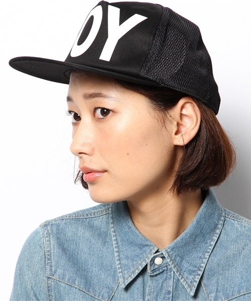 OUTLET（アウトレット）の「【Kastane】BOYLONDONCAP（キャップ・レディース・ブラック/ホワイト・FREE）」の6枚目の写真