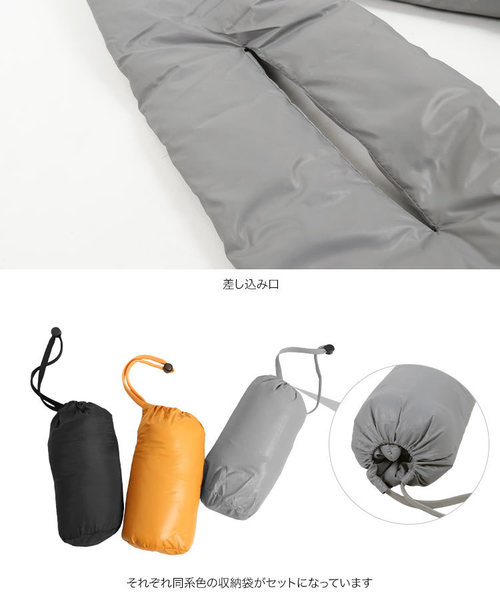 KOBE LETTUCE（コウベレタス）の「ポケッタブル中綿コンパクト（ネックウォーマー/スヌード・レディース・ブラック/グレー/イエロー・FREE）」の9枚目の写真