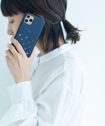 kajsa（カイサ）の「〈Kajsa/カイサ〉Polka Star Pocket Backcase/ポルカスターポケットケース（スマホケース/カバー）」