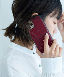 kajsa（カイサ）の「〈Kajsa/カイサ〉Polka Star Pocket Backcase/ポルカスターポケットケース（スマホケース/カバー）」