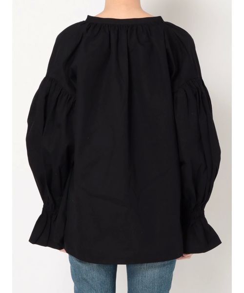 Ungrid(アングリッド)の「スリーブボリュームブラウス(シャツ/ブラウス・レディース・オフホワイト/ブラック/パープル・FREE)」の14枚目の写真