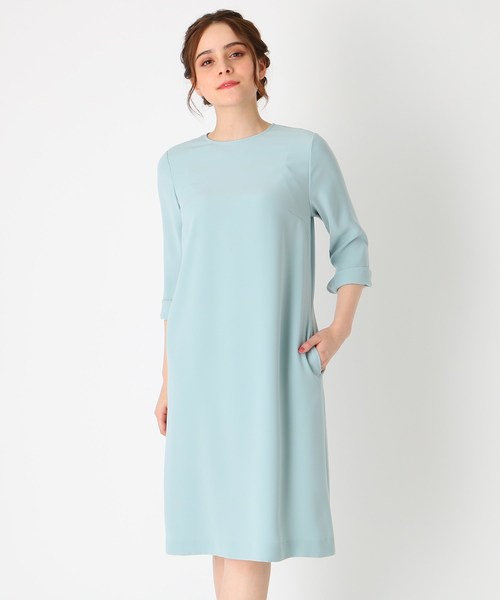 Brooch クチュールブローチ のファッション ワンピース ドレス Couture ガルーダサックワンピース ワンピース Couture ママスーツ 入学式 スーツ 卒業式 スーツ ワンピース セール